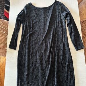 Isabel Maternity by Ingrid & Isabel Black Textured Dress